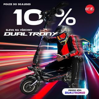 Pokud jste čekali na tu nejlepší příležitost kdy si koupit elektrickou koloběžku jedné z nejlepších značek na světě a to...